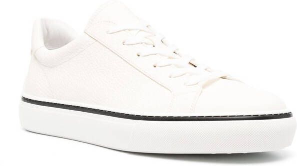 Tod's contrast-trim low-top sneakers White