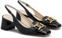 Tod's Cuoio 50mm logo-engraved pumps Black - Thumbnail 2