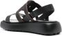 Tod's cut-out chain leather sandals Black - Thumbnail 3
