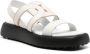 Tod's cut-out leather sandals White - Thumbnail 2
