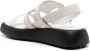 Tod's cut-out leather sandals White - Thumbnail 3