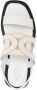 Tod's cut-out leather sandals White - Thumbnail 4