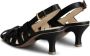 Tod's cut-out sling-back leather pumps Black - Thumbnail 3