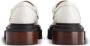 Tod's decorative-stitching leather loafers White - Thumbnail 3
