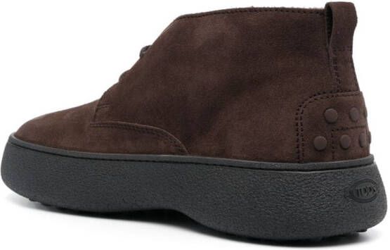 Tod's Desert suede boots Brown