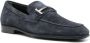 Tod's Double T suede loafers Blue - Thumbnail 2
