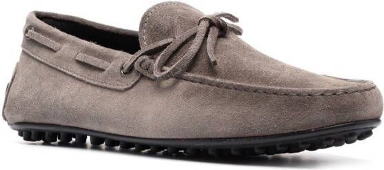 Tod's Driving moccasin loafers Grey