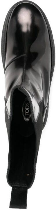 Tod's elasticated ankle boots Black