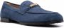Tod's engraved logo plaque loafers Blue - Thumbnail 2