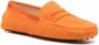 Tod's faux fur Gommino loafers Orange - Thumbnail 2