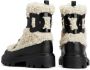 Tod's faux-shearling leather ankle boots White - Thumbnail 3