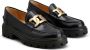 Tod's Gomma Pesante leather loafers Black - Thumbnail 2