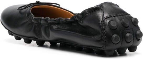 Tod's Gommino ballerina shoes Black