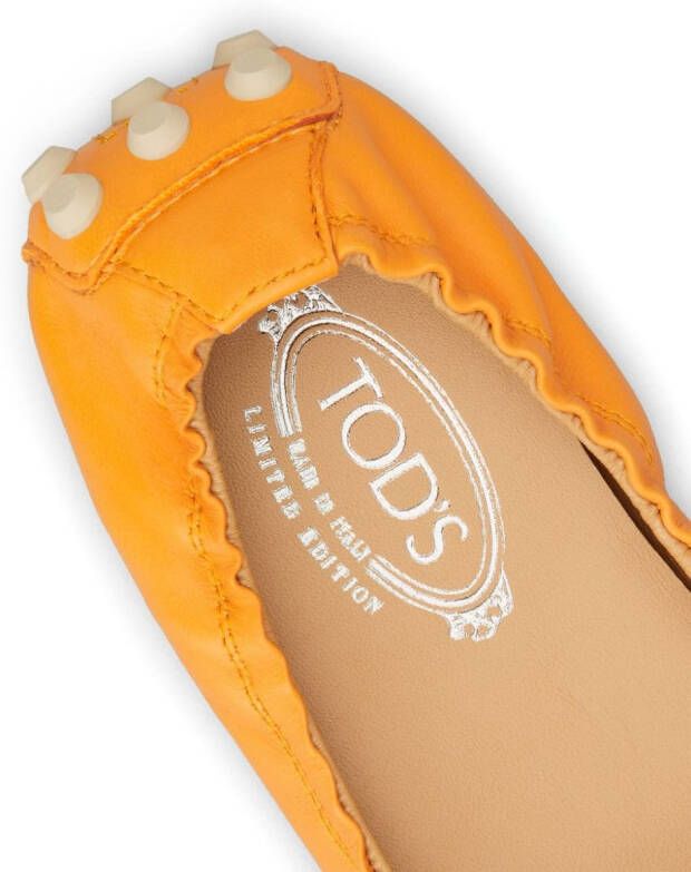 Tod's Gommino ballerina shoes Orange