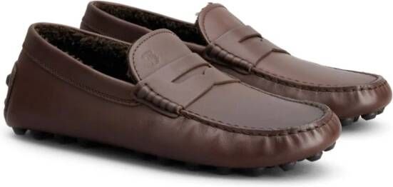 Tod's Gommino Bubble loafers Brown