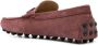 Tod's Gommino Double-T suede loafers Red - Thumbnail 3