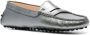 Tod's Gommino Driving leather loafers Silver - Thumbnail 2