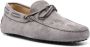 Tod's Gommino lace-up suede loafers Grey - Thumbnail 2