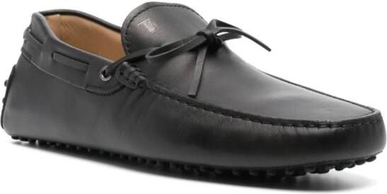Tod's Gommino leather driving shoes Black