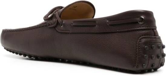 Tod's Gommino leather loafers Brown