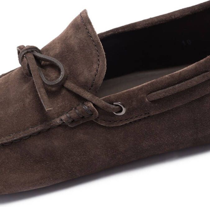 Tod's Gommino leather loafers Brown