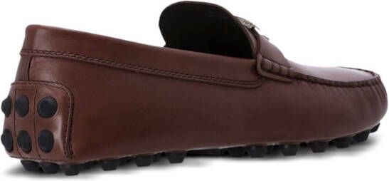 Tod's Gommino leather loafers Brown