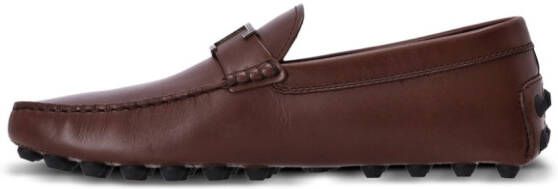 Tod's Gommino leather loafers Brown