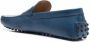 Tod's Gommino leather moccasin loafers Blue - Thumbnail 3