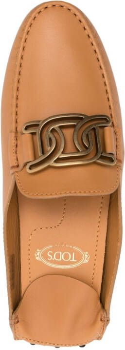 Tod's Gommino leather mules Neutrals