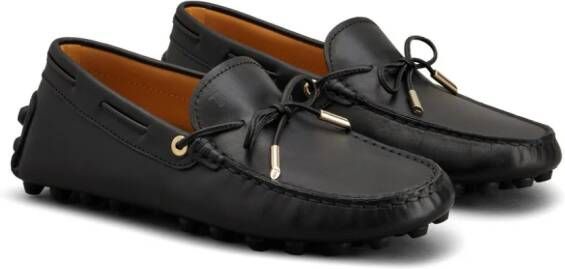 Tod's Gommino Macro 52k leather loafers Black