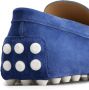 Tod's Gommino Macro 52K suede loafers Blue - Thumbnail 5