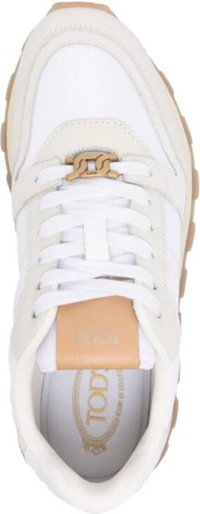 Tod's Gommino panelled sneakers White