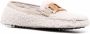 Tod's Gommino shearling loafers White - Thumbnail 2