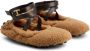 Tod's Bubble shearling ballerina shoes Brown - Thumbnail 2