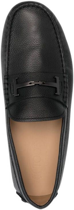 Tod's Gommino stud-sole loafers Black