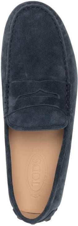 Tod's Gommino stud-sole loafers Blue