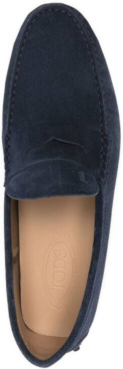 Tod's Gommino stud-sole loafers Blue