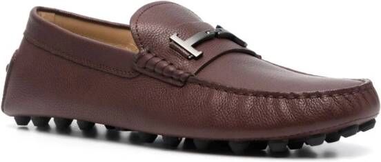 Tod's Gommino stud-sole loafers Brown