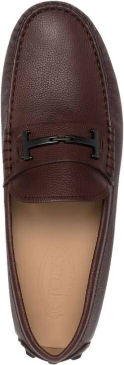 Tod's Gommino stud-sole loafers Brown