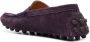 Tod's Gommino suede driving shoes Purple - Thumbnail 3