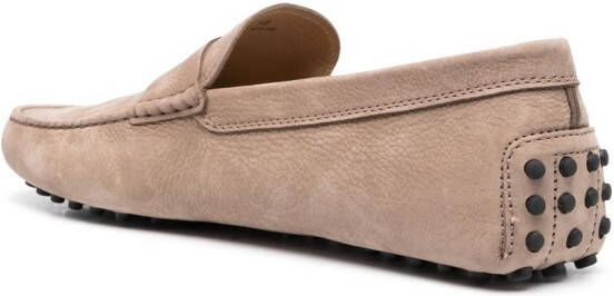 Tod's Gommino suede loafers Neutrals