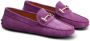 Tod's Gommino suede loafers Purple - Thumbnail 2