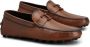 Tod's Gommino T Timeless leather loafers Brown - Thumbnail 2