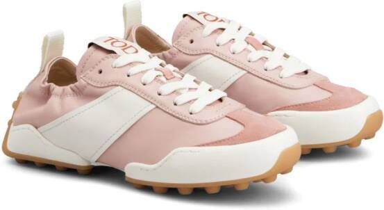 Tod's Gommito panelled sneakers Pink