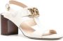 Tod's Kate 75mm leather sandals White - Thumbnail 2