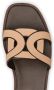 Tod's Kate cut-out suede sandals Brown - Thumbnail 4