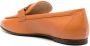 Tod's Kate gold-chain leather loafers Orange - Thumbnail 3