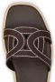 Tod's Kate leather sandals Black - Thumbnail 5