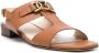 Tod's Kate leather sandals Brown - Thumbnail 2