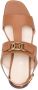 Tod's Kate leather sandals Brown - Thumbnail 4